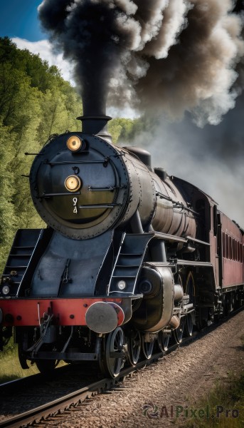 A stunning portrayal of a motor vehicle in a calm day