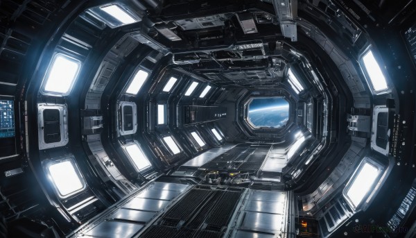 A stunning portrayal of a spacecraft in a breathtaking scenery