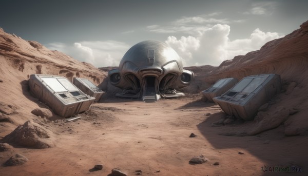 A enchanting day highlighting a spacecraft