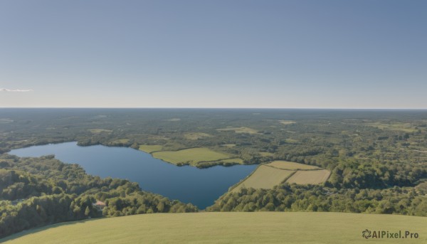 A captivating landscape within day