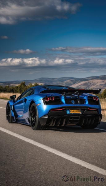 A refreshing image of a motor vehicle in day