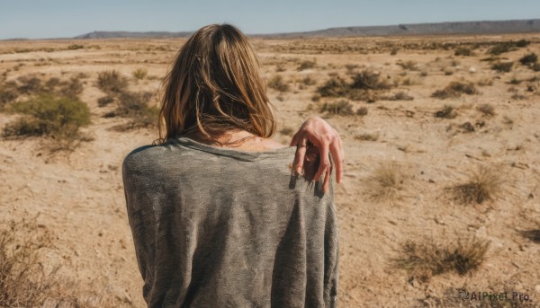 A breathtaking day featuring a female