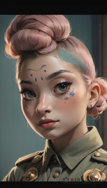A stunning portrayal of a female in a calm dynamic scene