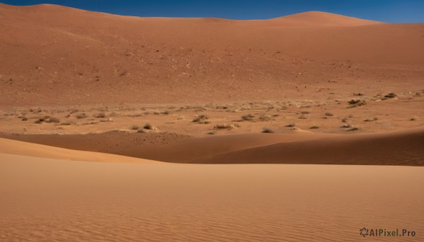 outdoors,sky,day,water,blue sky,no humans,ocean,beach,scenery,sand,horizon,landscape,shore,desert,rock,realistic,dust