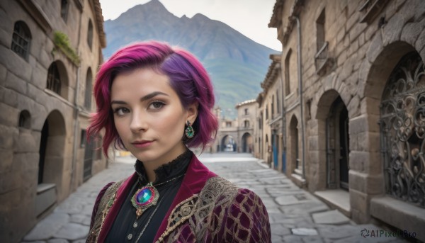 A peaceful image of a female in day