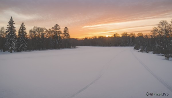 An iconic landscape framed by a inviting snowy outdoors