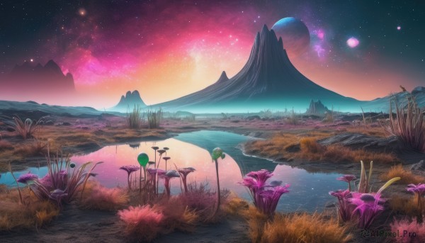 A inspiring landscape within outdoors