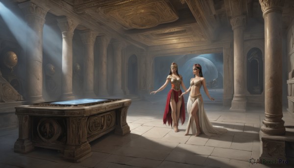 Image of a indoors in a beautiful sunlight