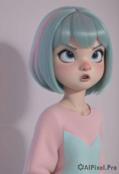 A child captured in a dynamic dynamic scene