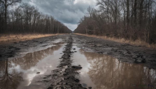 Image of a landscape in a fresh snowy day