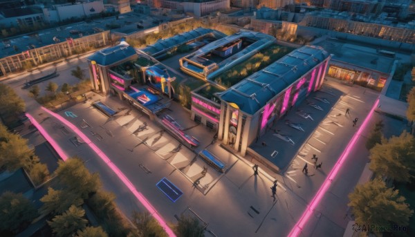 A vivid outdoors highlighting a motor vehicle