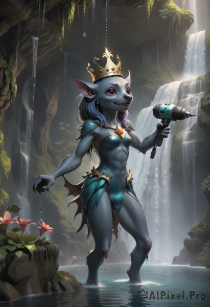A female in the heart of a peaceful outdoors