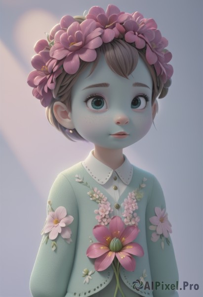 An iconic child framed by a calm dynamic scene
