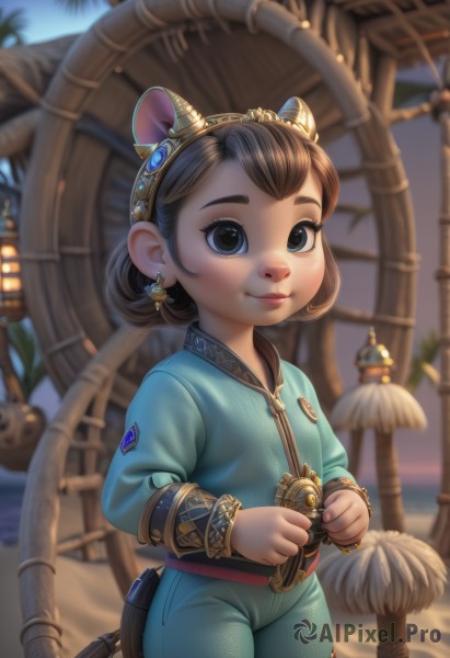 A child captured in a dynamic day