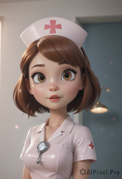 Image of a female in a beautiful dynamic scene