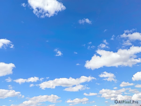 outdoors,sky,day,cloud,signature,blue sky,no humans,cloudy sky,scenery,blue theme