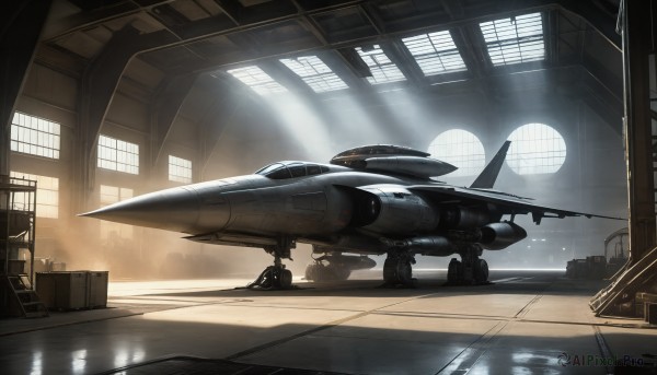 A serene sunlight featuring a spacecraft