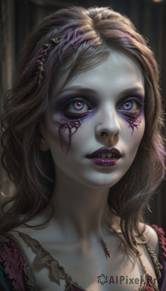 A vivid dynamic scene showcasing a female
