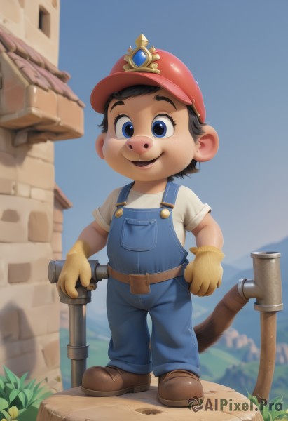 Image of a male in a beautiful day