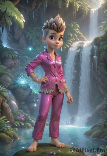 Image of a child in a vibrant outdoors