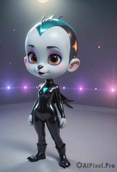 A stunning portrayal of a android in a calm dynamic scene