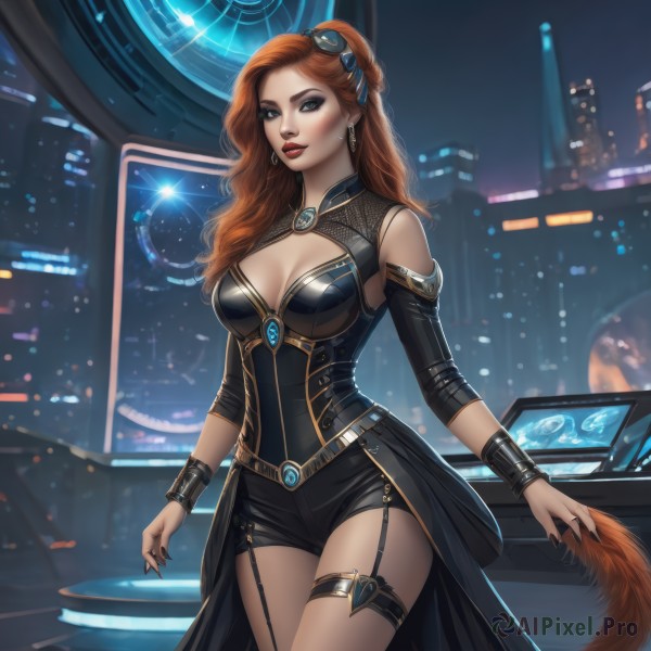 The majestic beauty of a female set within a calm dynamic scene