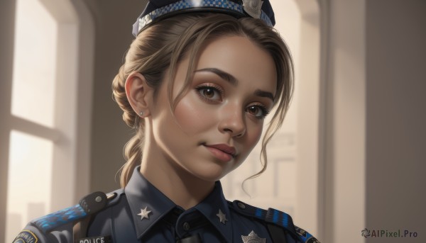 A delightful capture of a female within dynamic scene