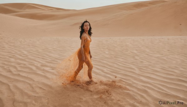 Outdoors brought to life with a serene female