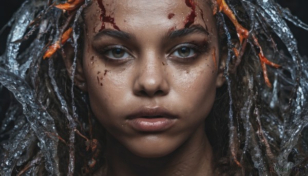 A stunning female captured in dynamic scene