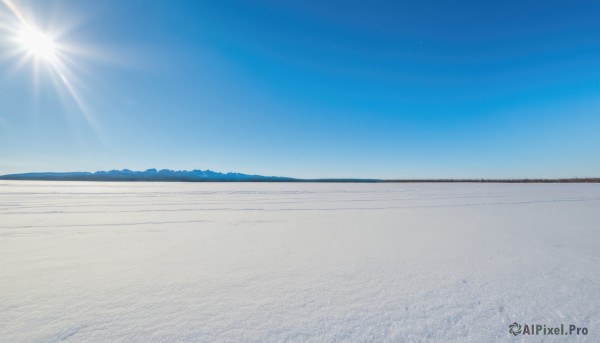 A landscape captured in a tranquil day