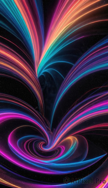 The beauty of a abstract set in a enchanting background