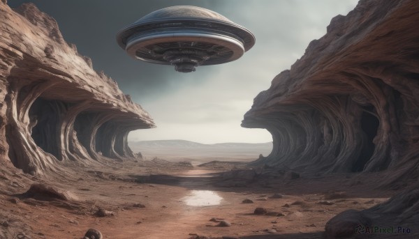 Day brought to life with a serene spacecraft