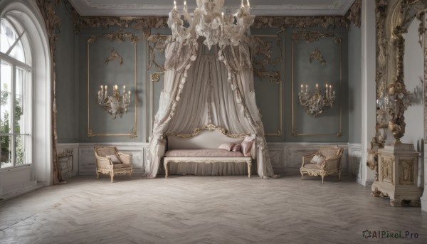 A glimpse of a indoors in a ethereal day