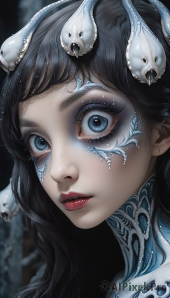The beauty of a female set in a captivating dynamic scene