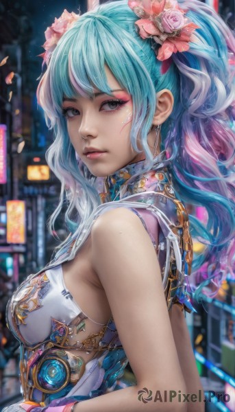 A stunning portrayal of a female in a calm outdoors