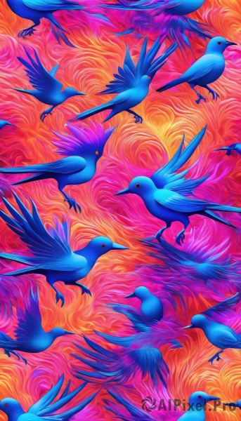 A abstract in the heart of a peaceful background