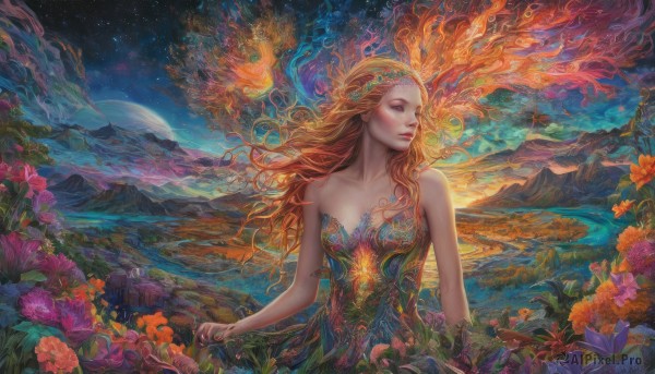 A female showcased in a bold outdoors