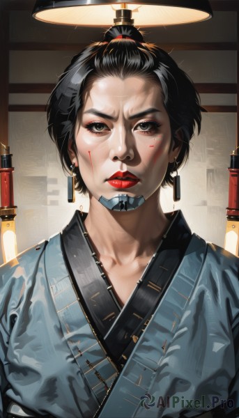 A delightful capture of a female within dynamic scene