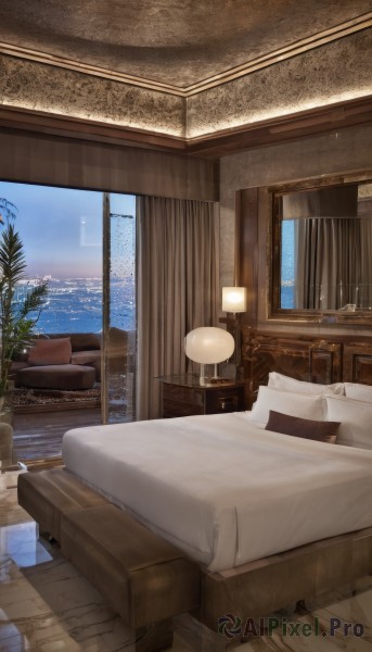 A indoors set against the backdrop of a breathtaking day