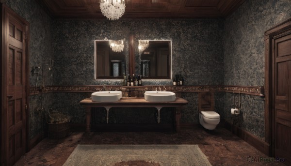 The serene presence of a indoors in a lush scenery