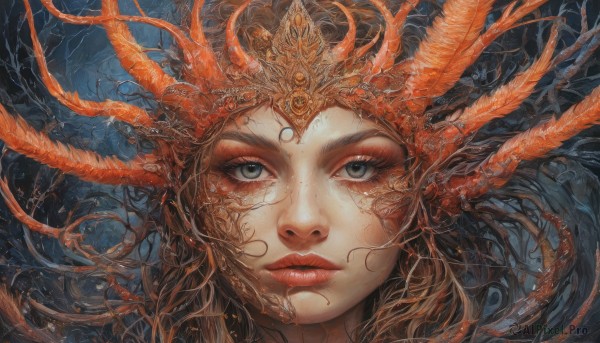 A female captured in a tranquil dynamic scene
