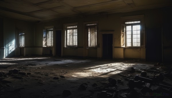 A majestic indoors within a vivid day