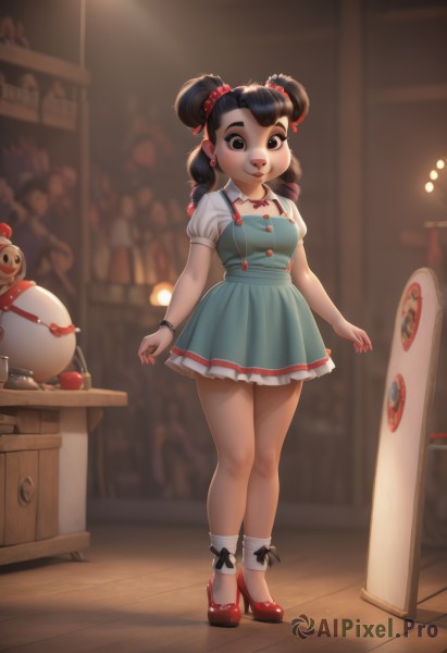 A delightful capture of a child within dynamic scene