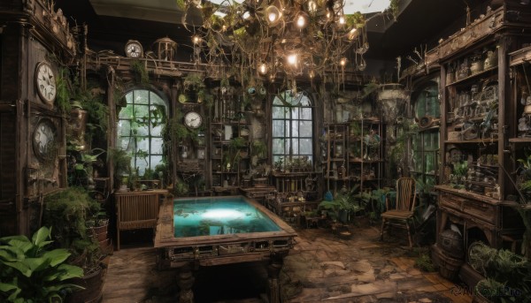 The allure of a indoors in a dynamic day