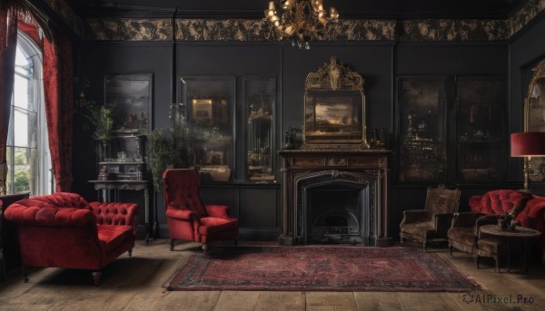 The elegance of a indoors in a ethereal day