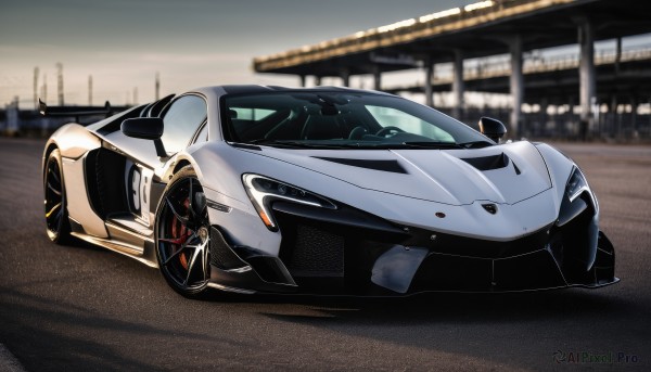 A stunning motor vehicle captured in outdoors