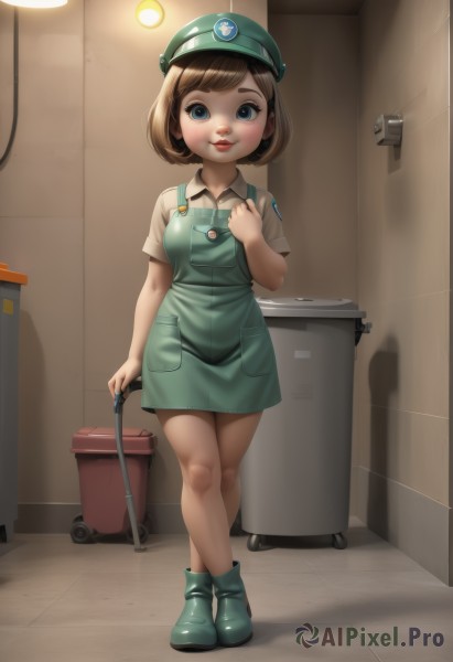 A child in a dynamic dynamic scene