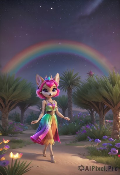 The majestic beauty of a female set within a ethereal outdoors