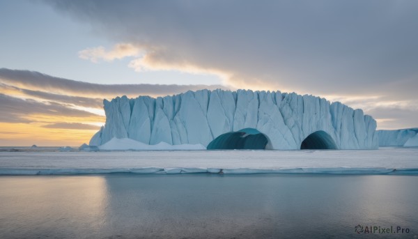A refreshing image of a landscape in sunset day