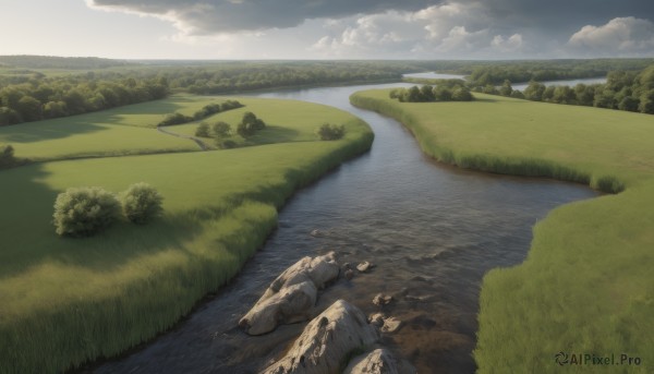 A inspiring landscape within day
